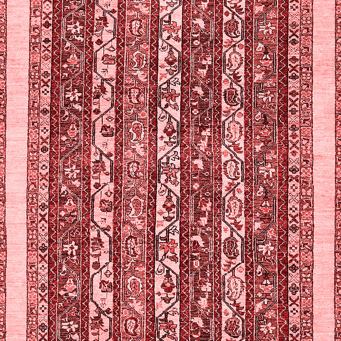 Machine Washable Abstract Red Modern Rug, wshabs544red