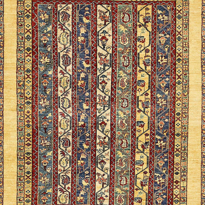 Abstract Red Brown Modern Rug, abs544