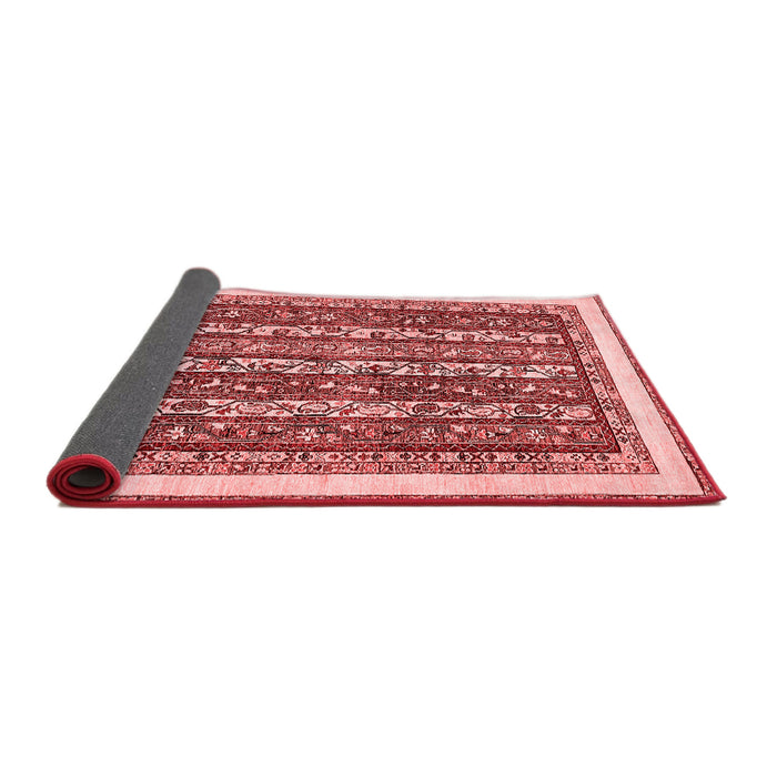 Abstract Red Modern Area Rugs