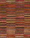 Abstract Saffron Red Modern Rug, abs5450