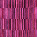 Square Machine Washable Abstract Pink Modern Rug, wshabs5450pnk