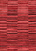 Abstract Red Modern Area Rugs