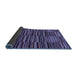 Sideview of Abstract Blue Modern Rug, abs5450blu