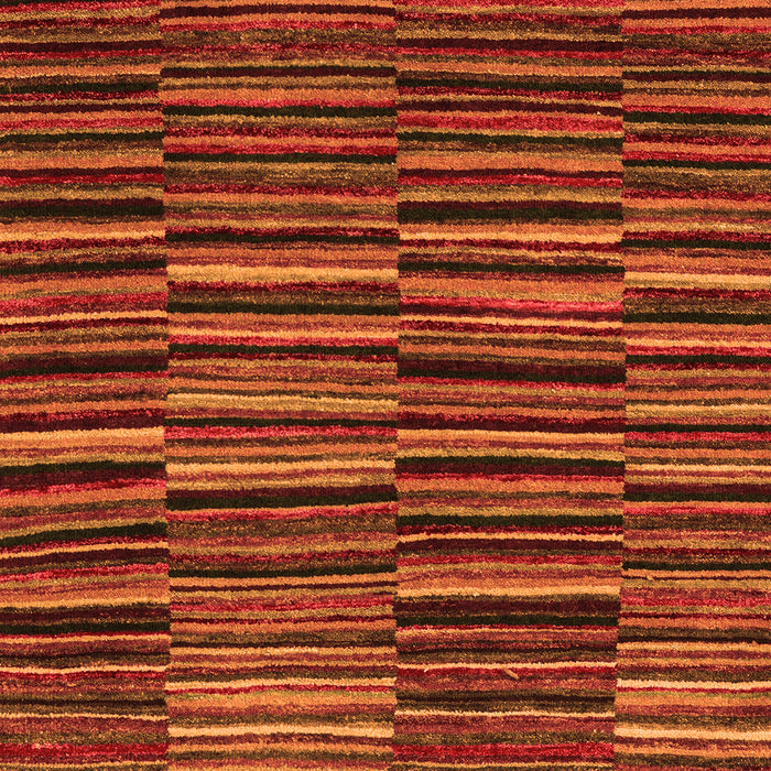 Abstract Orange Modern Rug, abs5450org