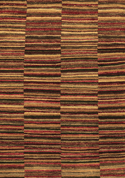 Abstract Brown Modern Rug, abs5450brn