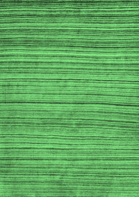 Abstract Emerald Green Modern Rug, abs5451emgrn