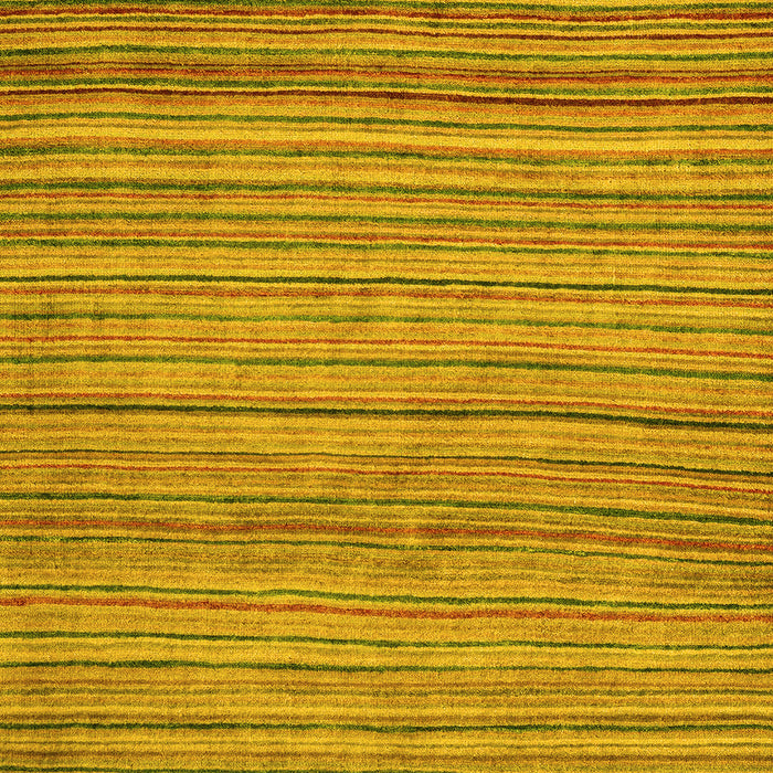 Abstract Yellow Modern Rug, abs5451yw