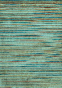 Abstract Light Blue Modern Rug, abs5451lblu