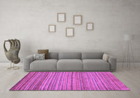 Machine Washable Abstract Purple Modern Rug, wshabs5451pur