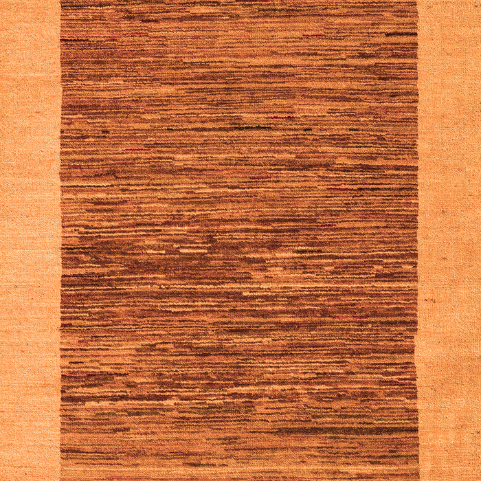 Machine Washable Abstract Orange Modern Area Rugs, wshabs5452org