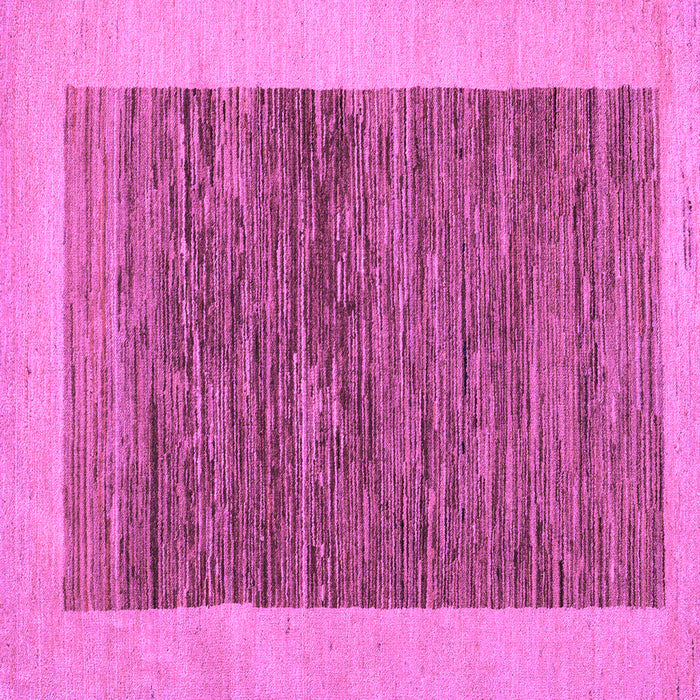 Square Abstract Purple Modern Rug, abs5452pur