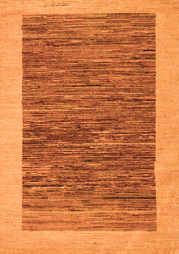 Abstract Orange Modern Rug, abs5452org