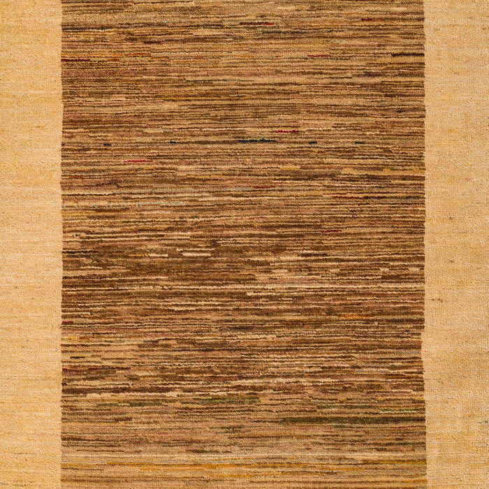 Machine Washable Abstract Orange Rug, wshabs5452