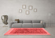 Modern Red Washable Rugs