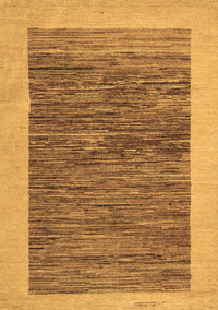 Abstract Brown Modern Rug, abs5452brn