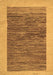 Abstract Brown Modern Rug, abs5452brn