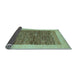 Sideview of Abstract Light Blue Modern Rug, abs5452lblu