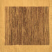 Square Abstract Brown Modern Rug, abs5452brn