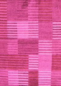 Checkered Pink Modern Rug, abs5453pnk