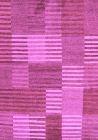 Checkered Purple Modern Rug, abs5453pur