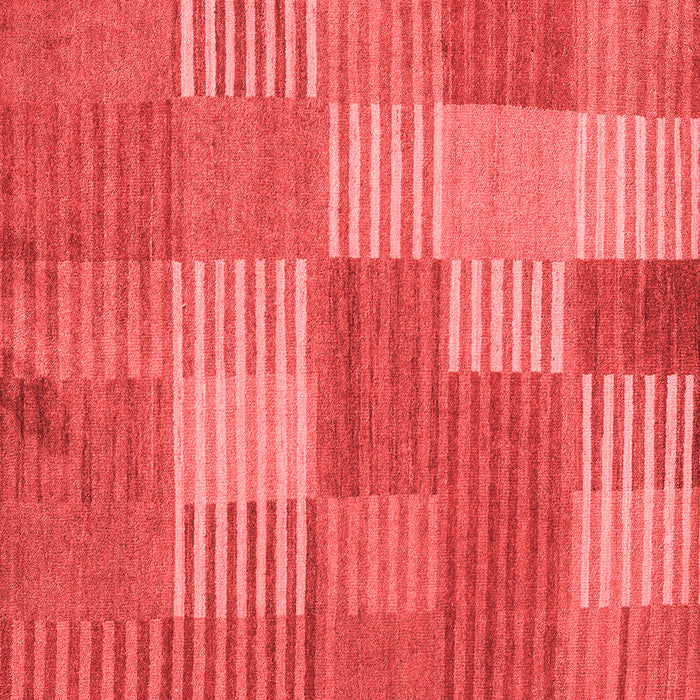 Checkered Red Modern Rug, abs5453red