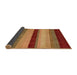 Sideview of Abstract Orange Modern Rug, abs5454