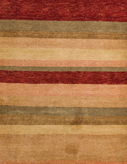 Abstract Orange Modern Rug, abs5454