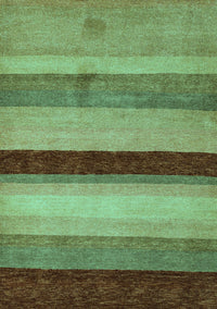 Abstract Turquoise Modern Rug, abs5454turq