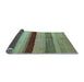 Sideview of Abstract Light Blue Modern Rug, abs5454lblu