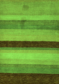 Abstract Green Modern Rug, abs5454grn