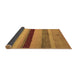 Sideview of Abstract Brown Modern Rug, abs5454brn