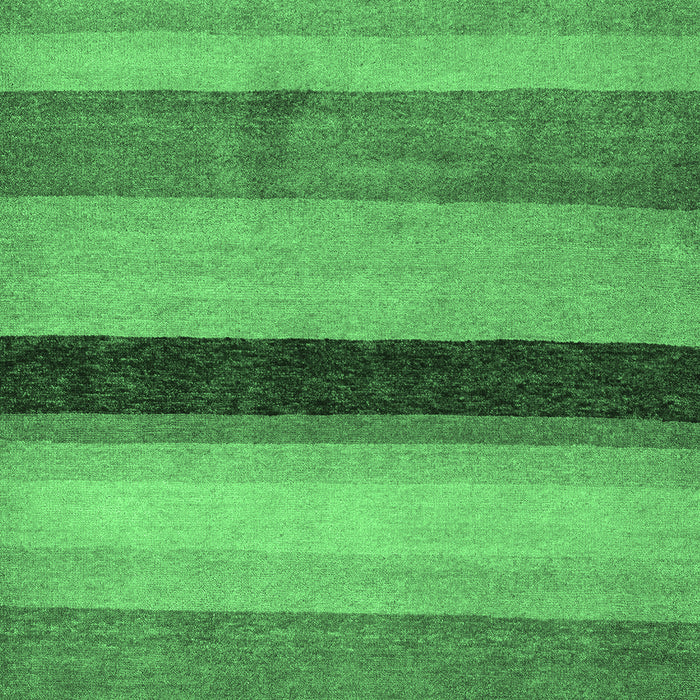 Machine Washable Abstract Emerald Green Modern Area Rugs, wshabs5454emgrn