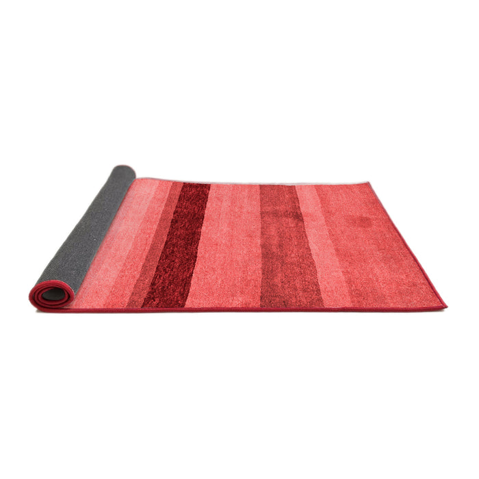 Abstract Red Modern Area Rugs