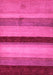 Machine Washable Abstract Pink Modern Rug, wshabs5454pnk