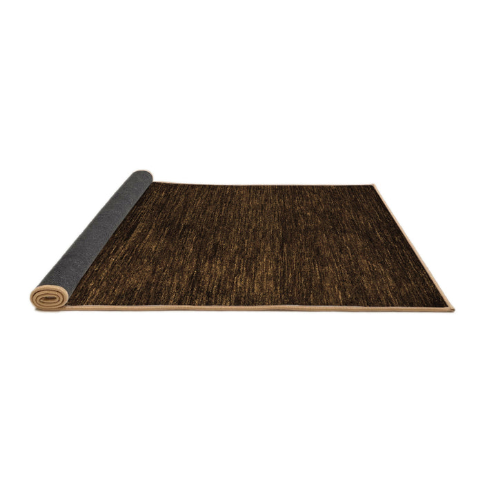 Sideview of Abstract Brown Modern Rug, abs5455brn