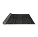 Sideview of Abstract Gray Modern Rug, abs5455gry