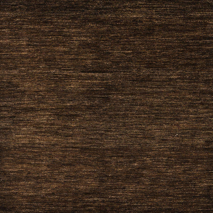 Square Machine Washable Abstract Sepia Brown Rug, wshabs5455