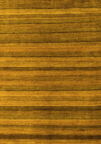 Abstract Yellow Modern Rug, abs5456yw