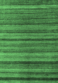 Abstract Emerald Green Modern Rug, abs5456emgrn