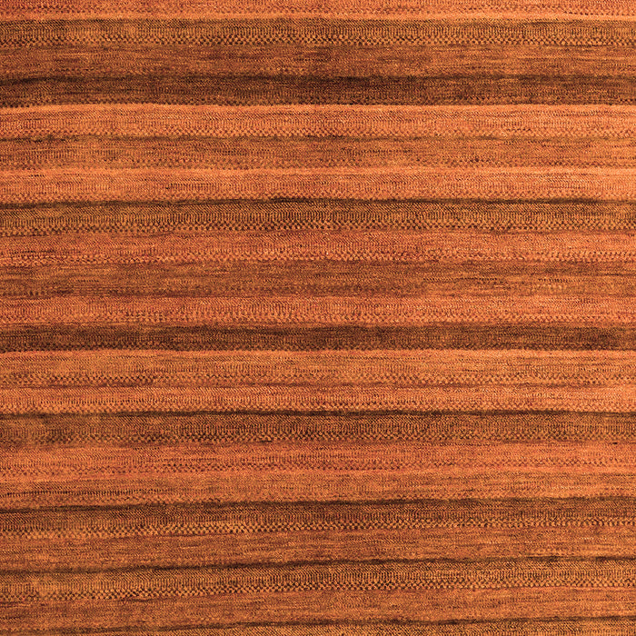 Machine Washable Abstract Orange Modern Area Rugs, wshabs5456org