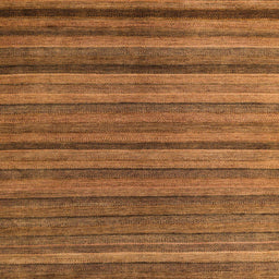 Square Abstract Orange Modern Rug, abs5456