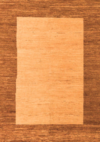 Abstract Orange Modern Rug, abs5457org