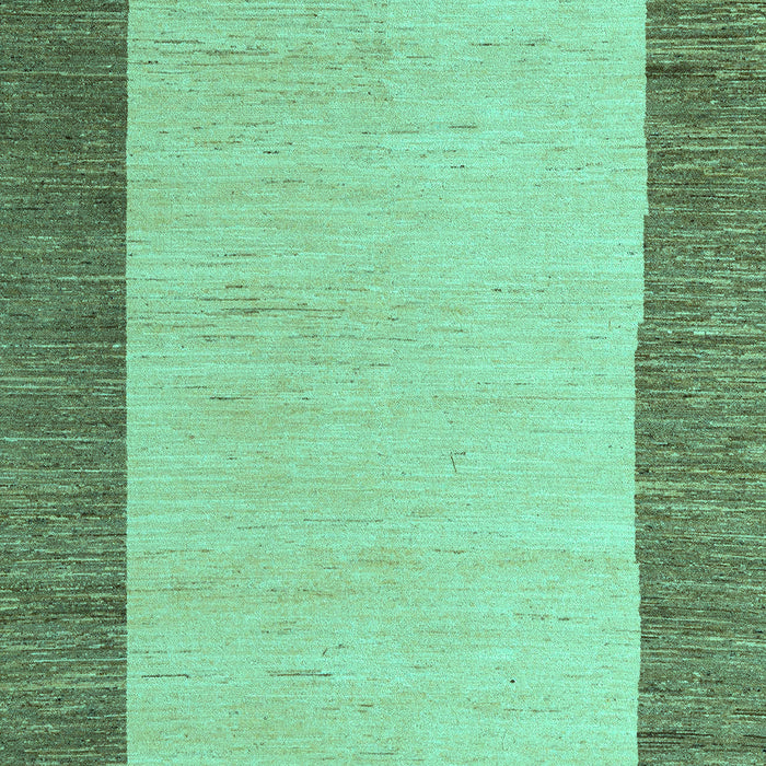 Machine Washable Abstract Turquoise Modern Area Rugs, wshabs5457turq