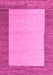 Machine Washable Abstract Pink Modern Rug, wshabs5457pnk