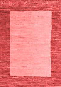 Abstract Red Modern Rug, abs5457red