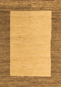 Abstract Brown Modern Rug, abs5457brn