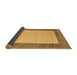 Sideview of Abstract Brown Modern Rug, abs5457brn