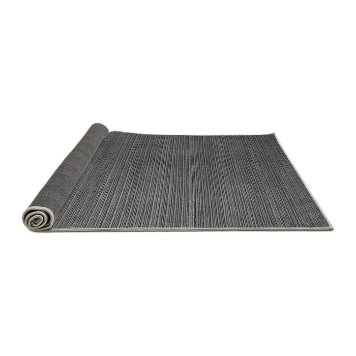 Sideview of Abstract Gray Modern Rug, abs5458gry