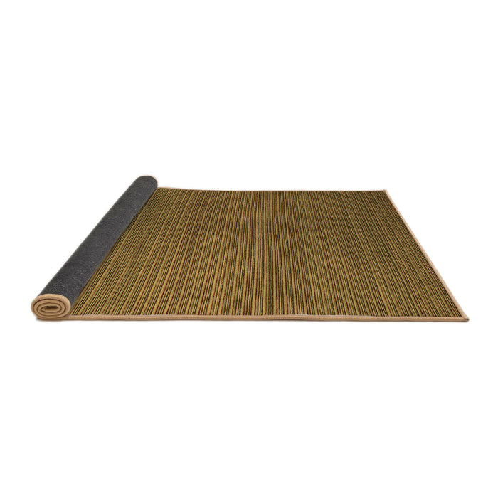 Sideview of Abstract Brown Modern Rug, abs5458brn