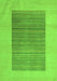 Machine Washable Abstract Green Modern Area Rugs, wshabs5459grn